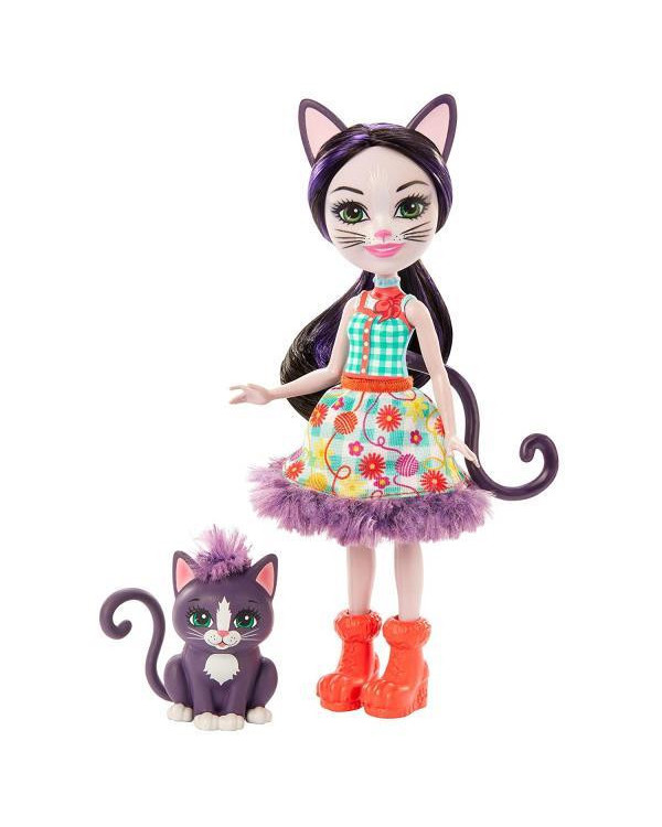 Muñeca Enchantimals Ciesta Cat y su amiga Climber.De Mattel >4 años.ENVÍO GRATUITO!!