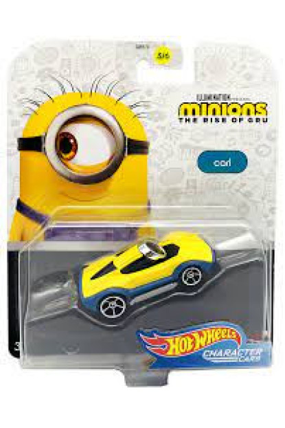 Hot Wheels Carl de Los Minions The Rise of  Gru >3 años con ENVÍO GRATIS!!