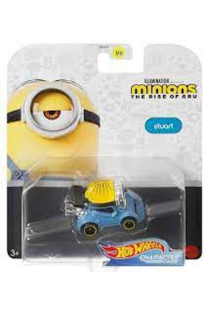 Hot Wheels Stuart de Minions of The Gru con ENVÍO GRATIS!!