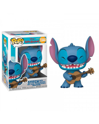 Funko Pop de Stitch tocando el ukelele.De Disney.ENVÍO GRATUITO!!