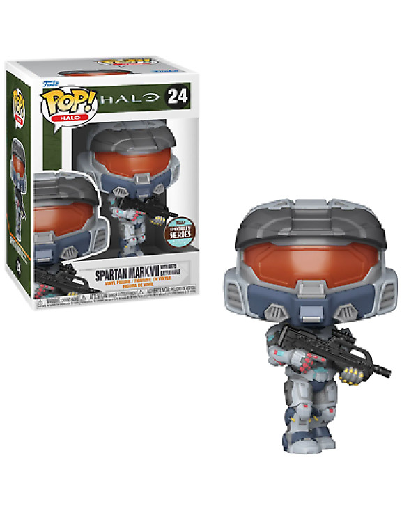 Funko Pop Spartan Mark VII With BR75 Battle Rifle de Halo Special Series.ENVÍO GRATUITO!!