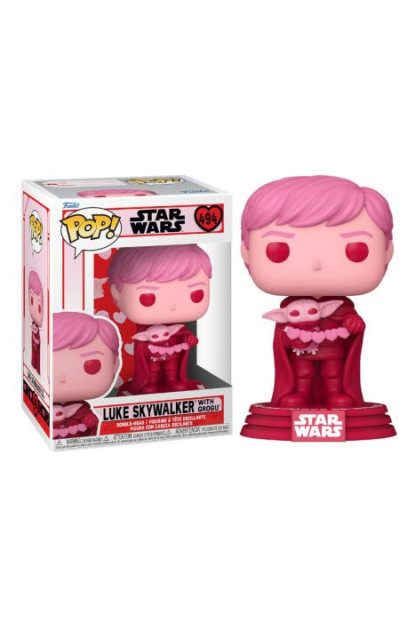 Funko Pop Luke Skywalker con Grogu Star Wars.ENVÍO GRATIS!!