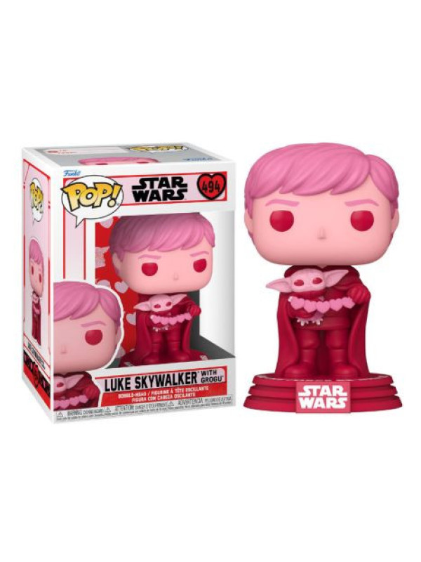 Funko Pop Luke Skywalker con Grogu Star Wars.ENVÍO GRATIS!!