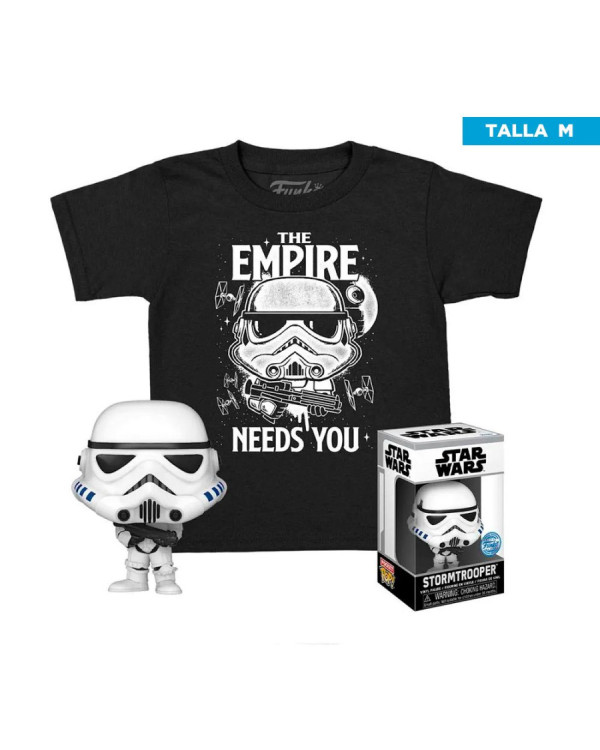 Pocket Pop de Funko + Camiseta Stormtrooper Star Wars.ENVÍO GRATUITO!!