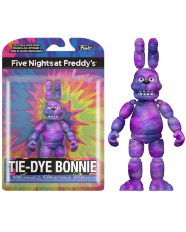 Muñeco articulado Tie-Dye Bonnie FNAF de Funko >8 años.ENVÍO GRATUITO!!