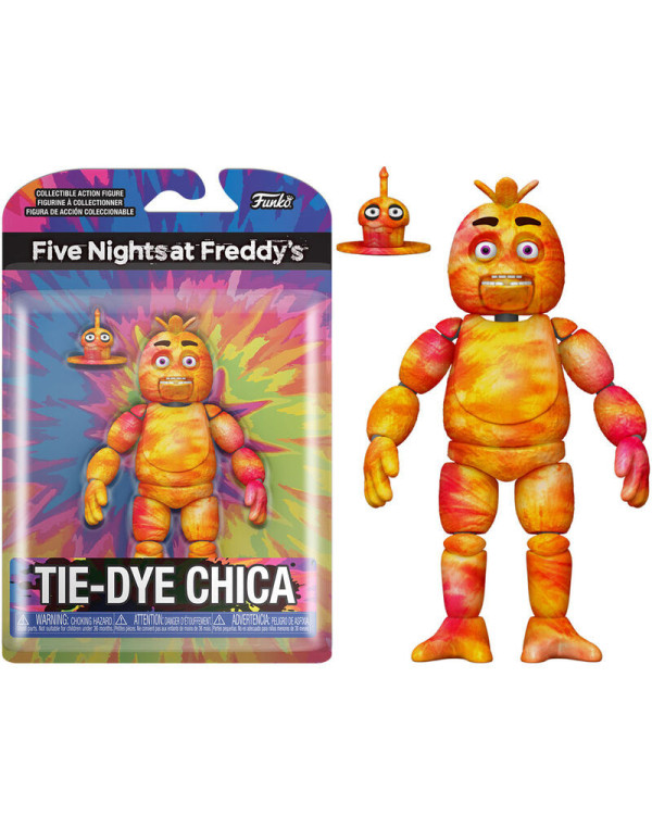 Muñeco articulado Tie-Dye Chica FNAF de Funko >8 años.ENVÍO GRATUITO!!