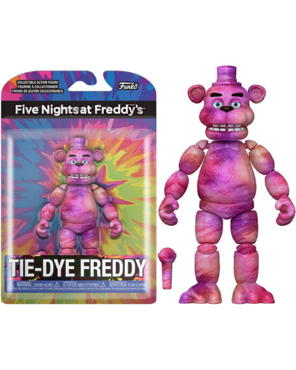 Muñeco articulado Tie-Dye Freddy FNAF de Funko >8 años.ENVÍO GRATUITO!!