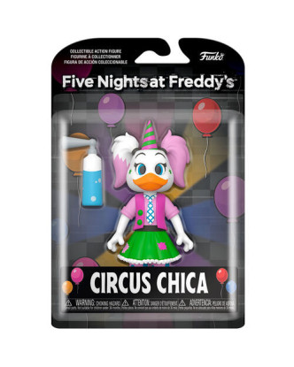 Muñeco articulado Circus Chica FNAF de Funko >8 años.ENVÍO GRATUITO!!