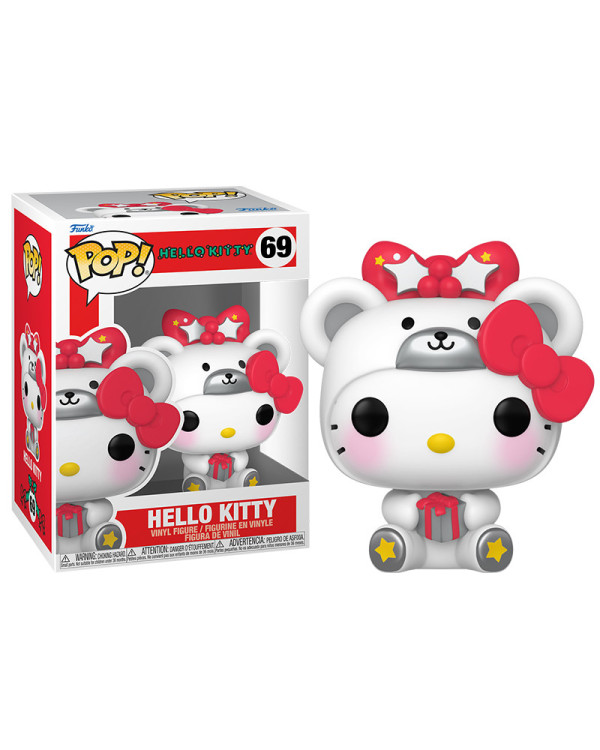 Funko Pop Hello Kitty presentando un regalo de aniversario.ENVÍO GRATUITO!!