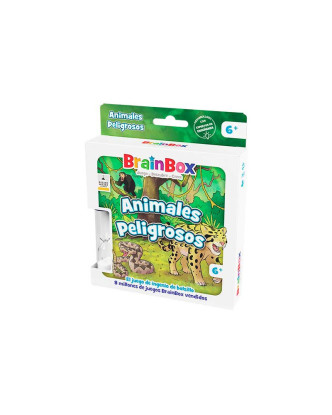 Juego BrainBox Animales peligrosos Juega-descubre-crece >6 años.ENVÍO GRATUITO!!