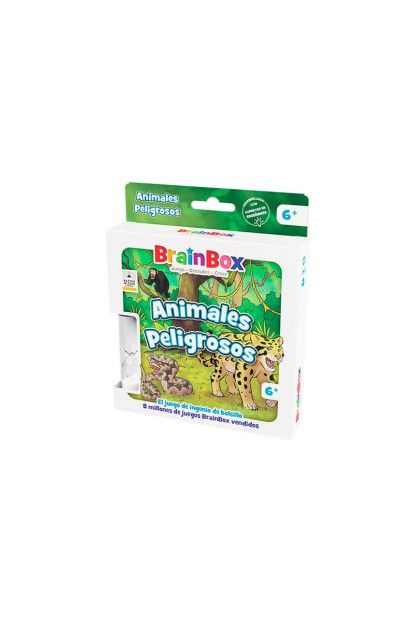 Juego BrainBox Animales peligrosos Juega-descubre-crece >6 años con ENVÍO GRATIS!!