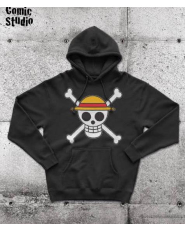 Sudadera algodón con el logo calavera de One Piece.ENVÍO GRATUITO!!