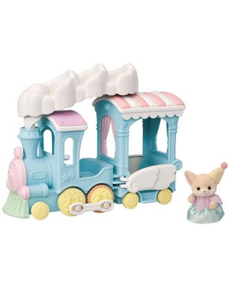 Sylvanian Famílias Tren del Arco Iris + Cachorro de zorro Yulie >3 años.