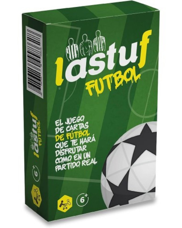 Juego de cartas Lastuf de Fútbol >6 años.