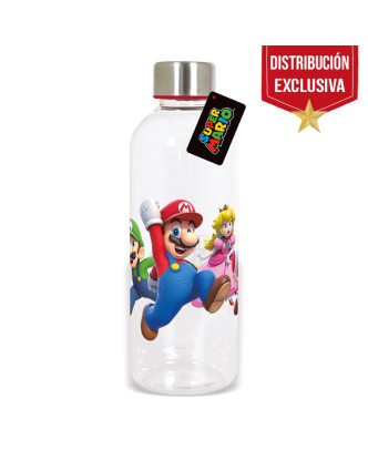 Botella con los personajes de Super Mario de NIntendo 850ml.ENVÍO GRATUITO!!