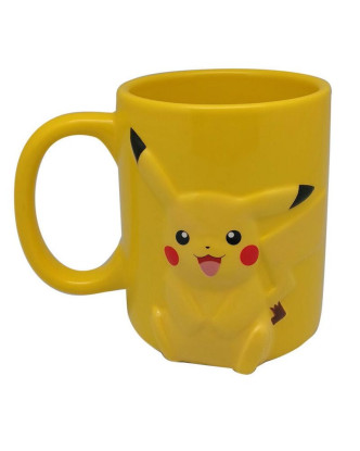 Taza gran capacidad 3D Pikachu Pokémon 25 aniversario.ENVÍO GRATUITO!!