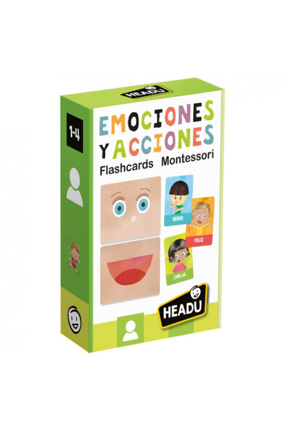 Juego HEADU las emociones Método Montessori >de 1 a 4 años con ENVÍO GRATIS!!