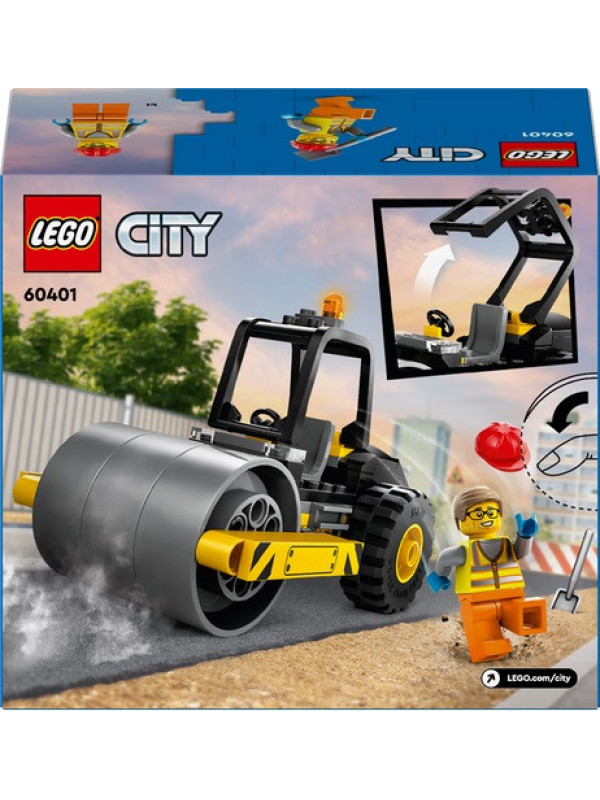 Set de Lego City Apisonadora Steamroller