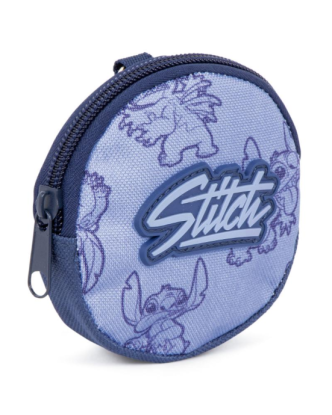 Monedero Stitch de Disney con Logo en 3D 9x9x2cm.