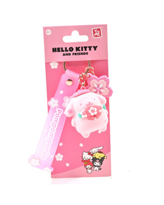 Llavero Sanrio 3D Pompompurin Sakura Hello Kitty.ENVÍO GRATUITO!!