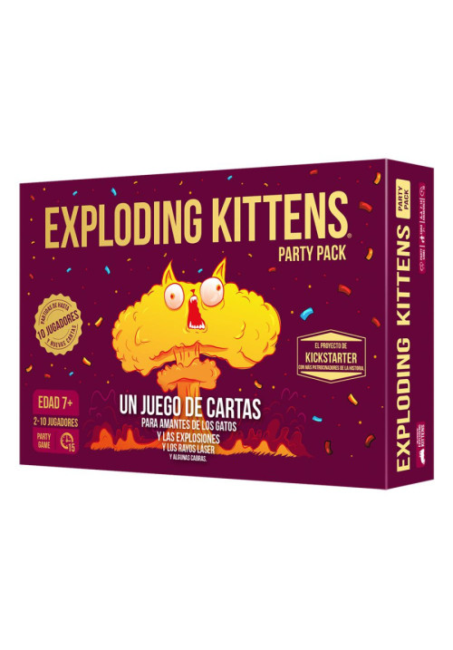 Juego EXPLORDING KITTENS Party Pack