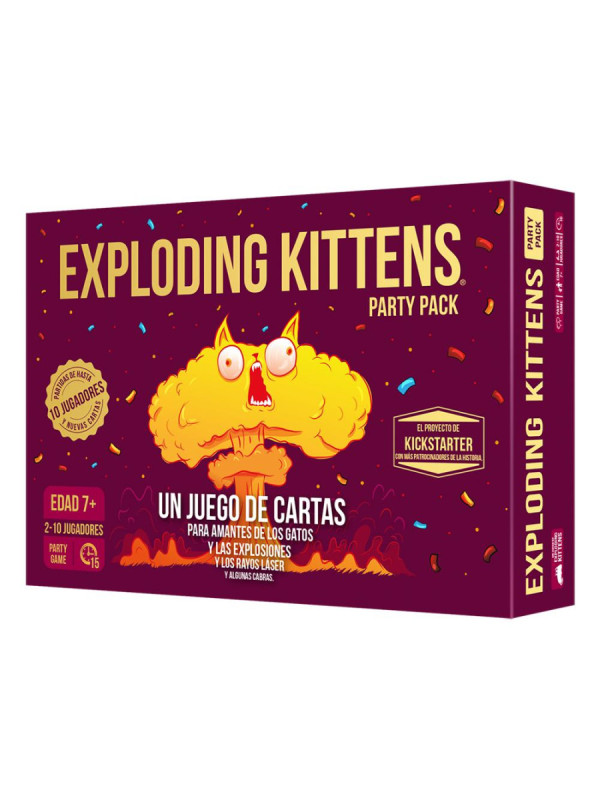 Juego EXPLORDING KITTENS Party Pack