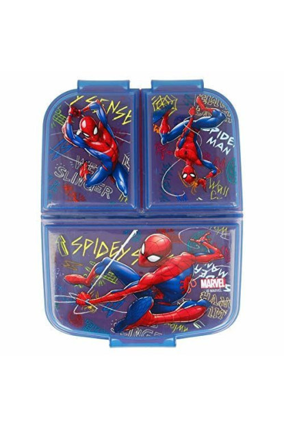 Tupper triple Spider-Man de Marvel >3 años con ENVÍO GRATIS!!