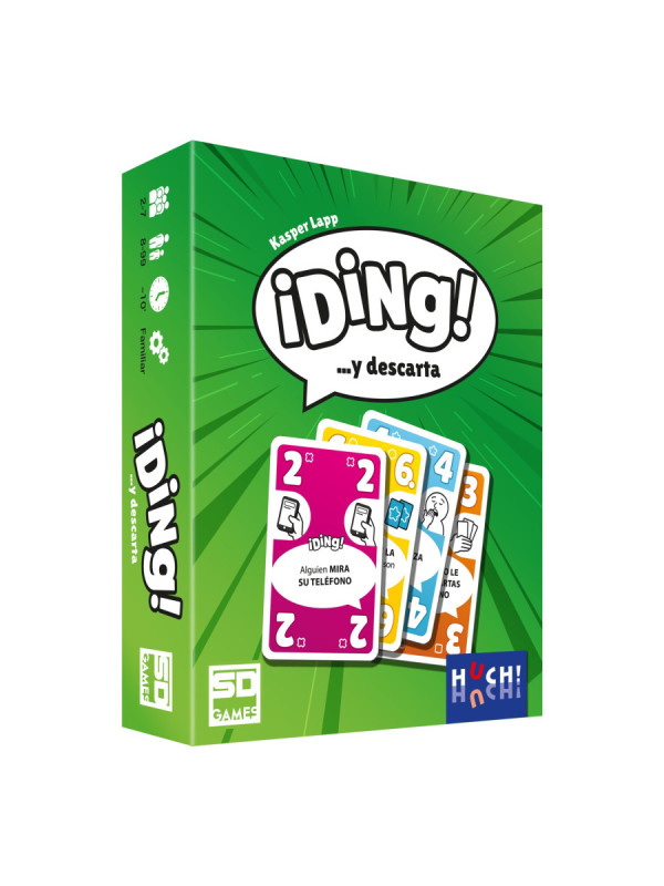 Juego ¡DING! y descarta con envío gratis!!