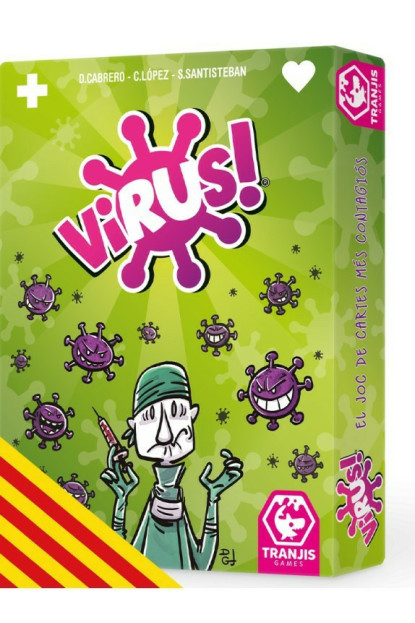 VIRUS, el juego de cartas más contagioso ahora en Catalán con ENVÍO GRATIS!!