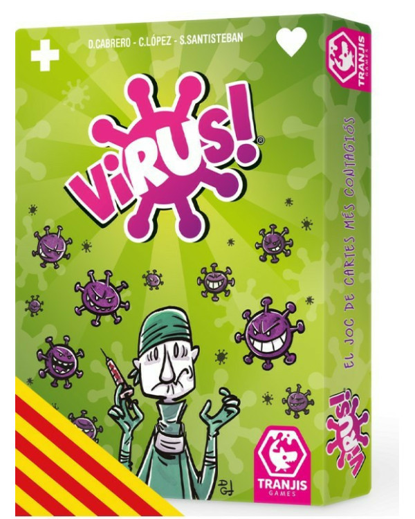 VIRUS, el joc de cartes més contagiós! ara també en català >8 anys.ENVIAMENT GRATUIT!!