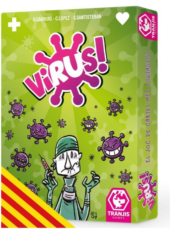 VIRUS, el juego de cartas más contagioso ahora en Catalán con ENVÍO GRATIS!!