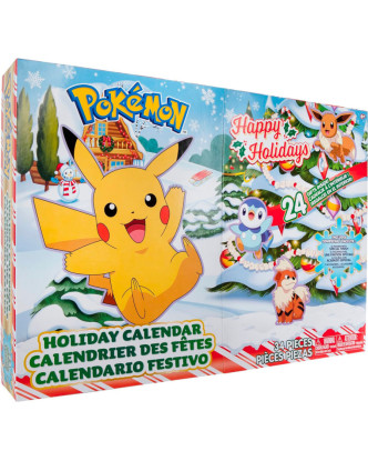 Calendario Adviento Pokémon con 24 regalos en el interior >4 años