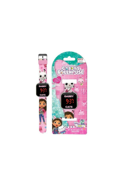 Reloj digital Led de Gabby´s Dollhouse Reloj digital Led de Gabby´s Dollhouse