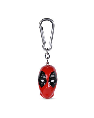 Llavero 3D Deadpool con mosquetón.De Marvel.ENVÍO GRATUITO!!