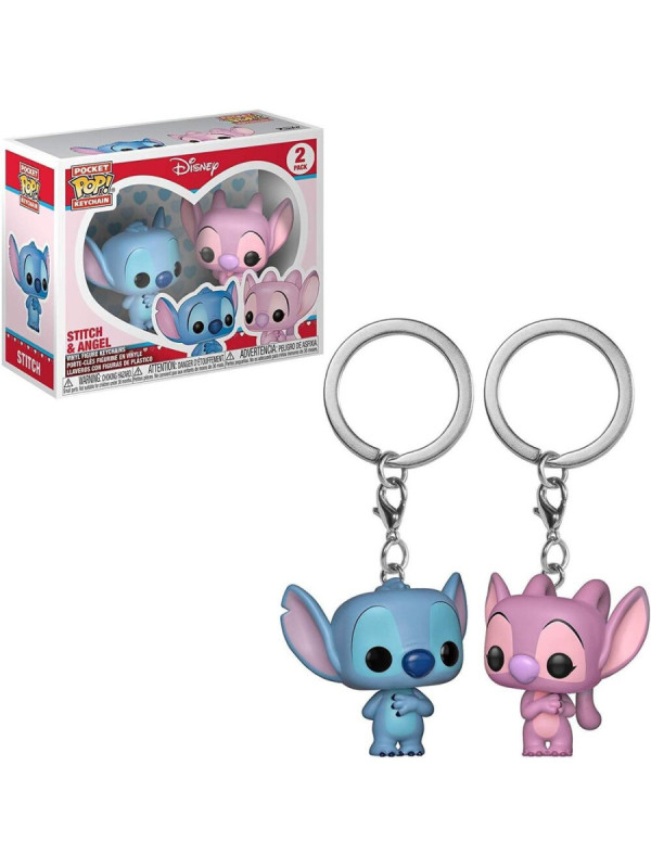 Llaveros 3D Stitch&Angel In Love de Disney con ENVÍO GRATIS!!
