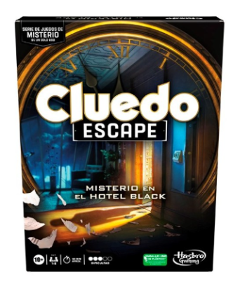 Juego Cluedo Escape Room Misterio en el Hotel Black >10 años