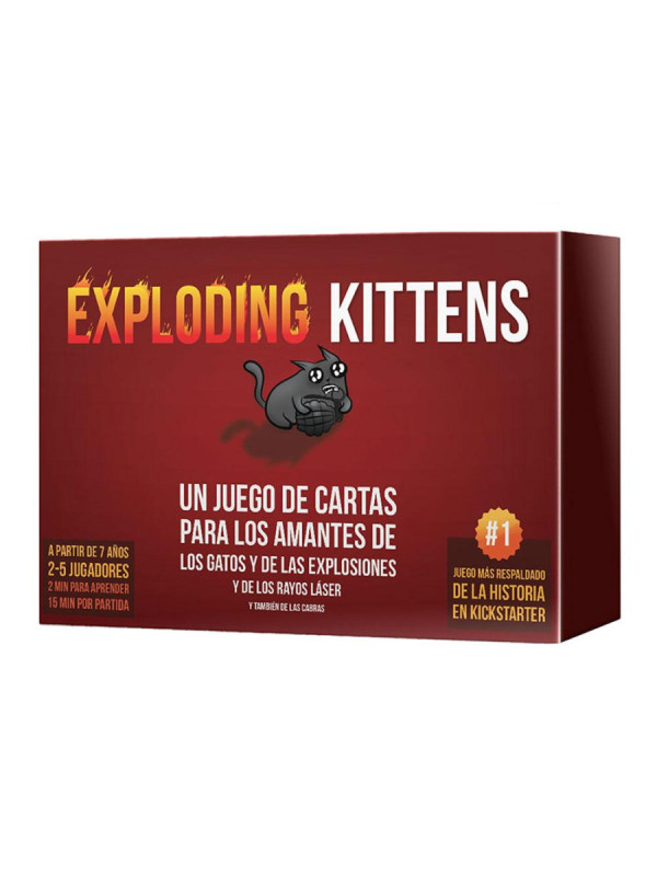 Juego Exploding Kittens de 2-5 jugadores 