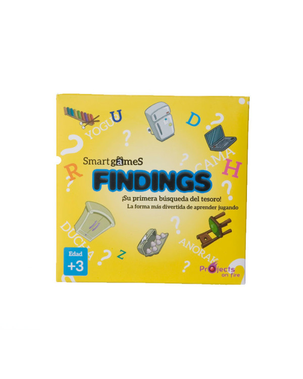 Juego Findings búsqueda del tesoro aprende jugando >3 años.ENVÍO GRATUITO!!