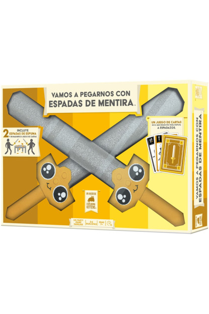 Juego espadas de mentira de Exploding Kittens 