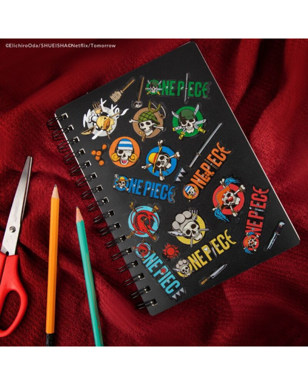 Set de 36 pegatinas One Piece Logos e Iconos de Cine Réplicas.ENVÍO GRATUITO!!