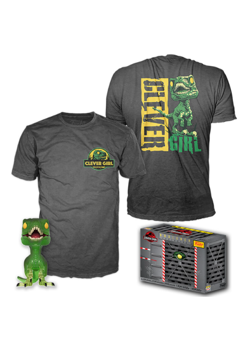 Pack camiseta + Funko Pop exclusivos de Jurassic Park con ENVÍO GRATIS!!