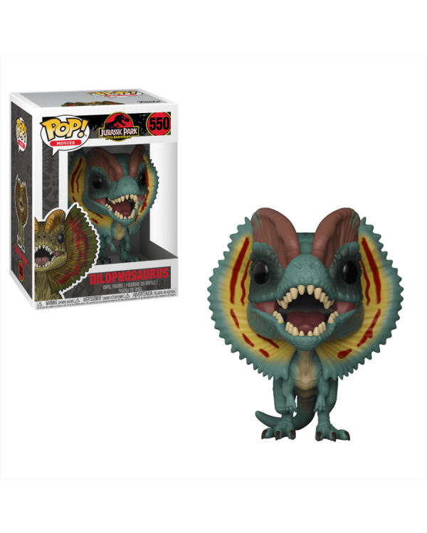 Funko Pop Dilophosaurus 550 Jurassic Park 25th Anniversary