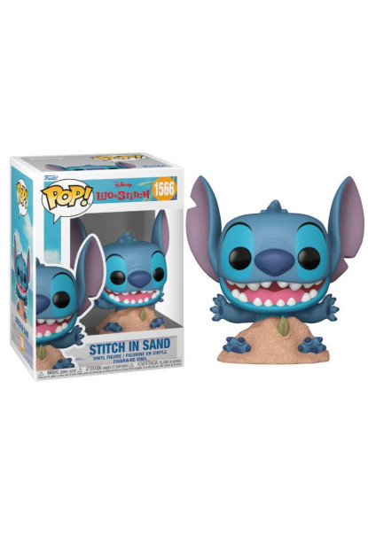 Funko Pop Stitch en la arena, de Disney con ENVÍO GRATIS!!