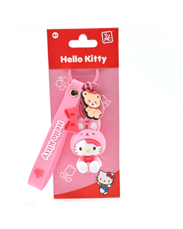 Llavero Sanrio 3D Hello Kitty con pulsera.ENVÍO GRATUITO!!