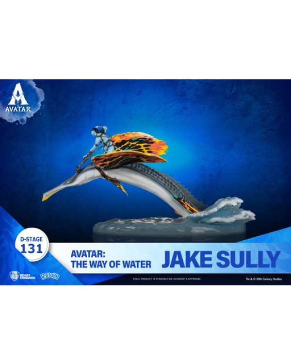 Figura Avatar 2 El origen del agua Jake Sully con su montura militar el Skimwing >14 años.ENVÍO GRATUITO!!