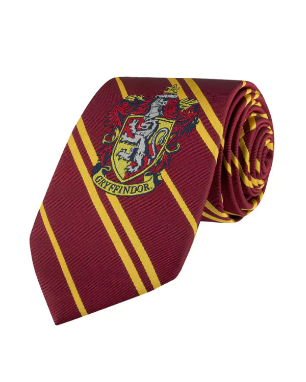 Corbata uniforme Hogwarts sello Gryffindor bordado de Harry Potter.ENVÍO GRATUITO!!