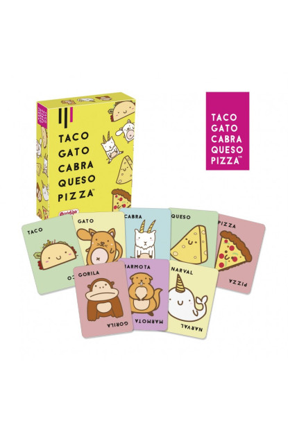 Juego TACO-GATO-CABRA-QUESO-PIZZA con ENVÍO GRATIS!!