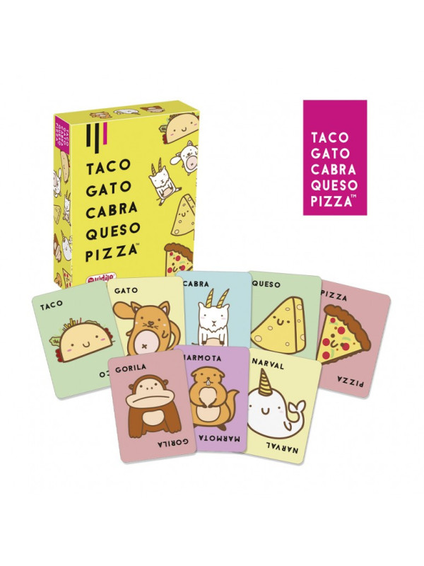 Juego TACO-GATO-CABRA-QUESO-PIZZA con ENVÍO GRATIS!!