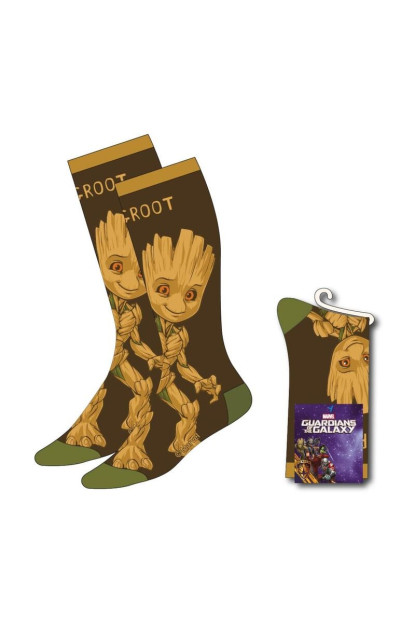 Calcetines Groot Guardianes de la Galaxia de MARVEL talla 38-45 con ENVÍO GRATIS!!