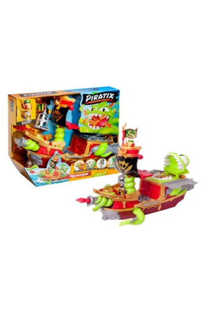 PIRATIX Barco Pirata Kraken Ship con accesorios